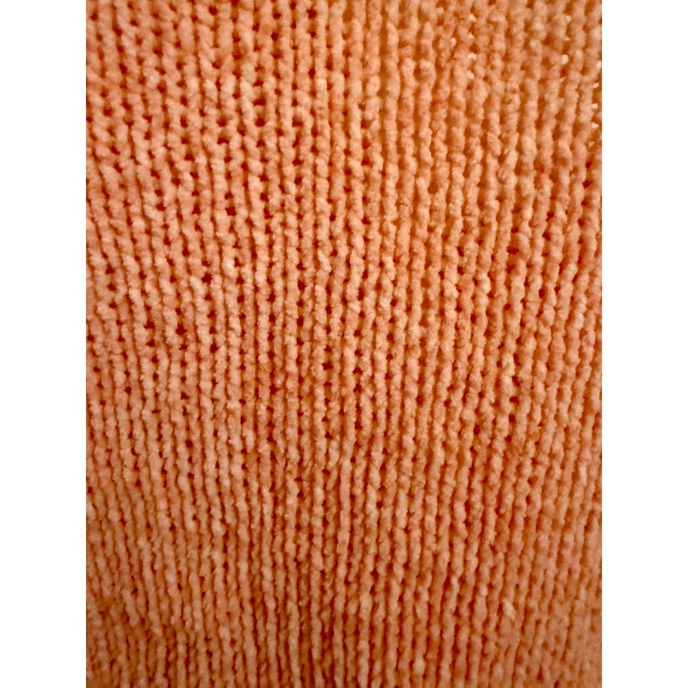 American Eagle Peach Chenille Knit Cropped Sweater Tank Top Size Small - Picture 4 of 6